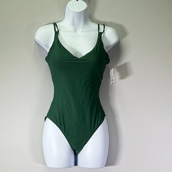 Sunsets Veronica Women's Size S Green One-Piece Swimsuit NWT - Picture 1 of 3